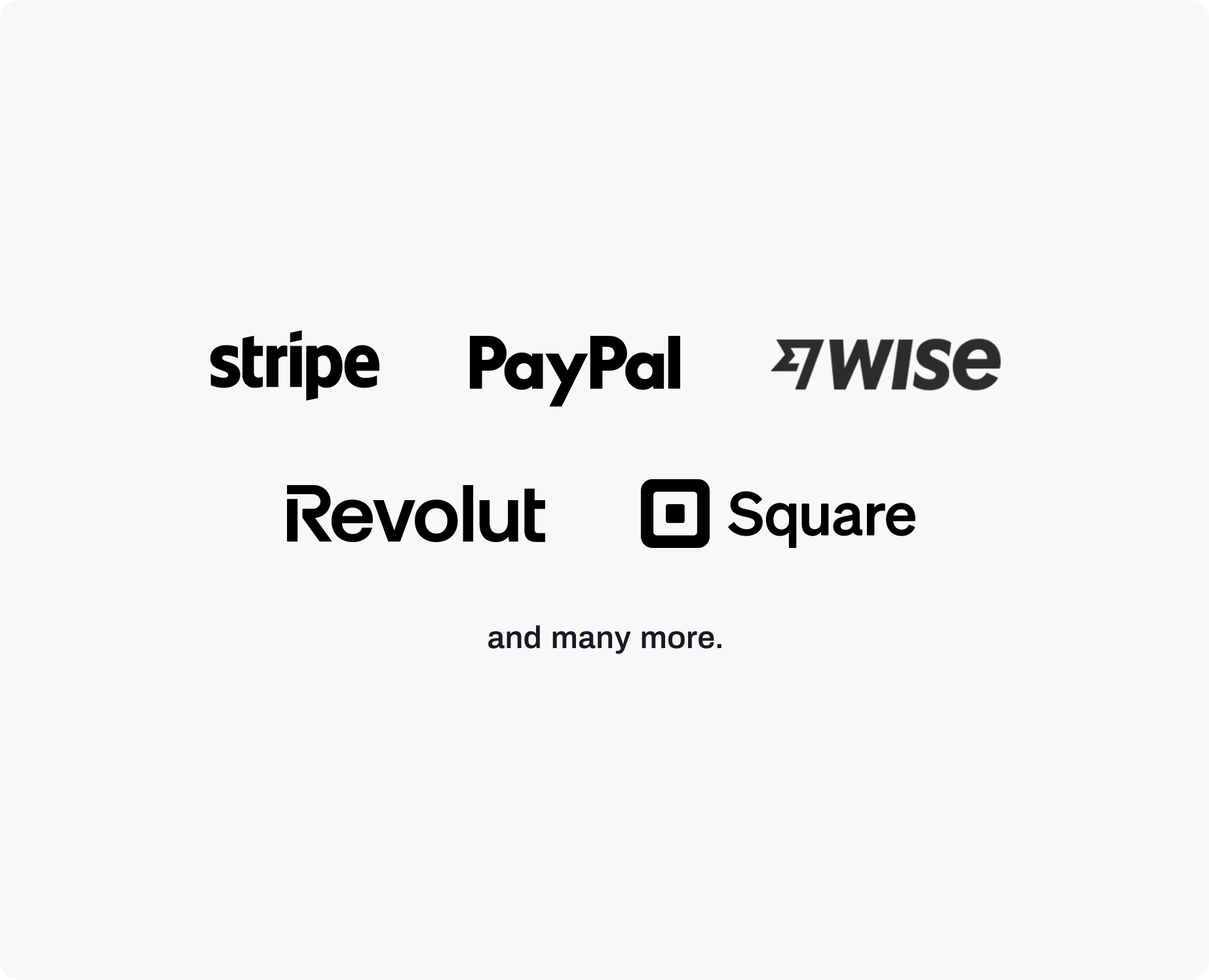 Get paid faster by bringing your own link